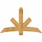 Ekena Millwork Alberta Rough Sawn Timber Gable Bracket, Western Red Cedar, 60"W x 38"H x 6"D x 6"F, 15/12 Pitch GBW060X38X0606ALB00RWR - alternate 1